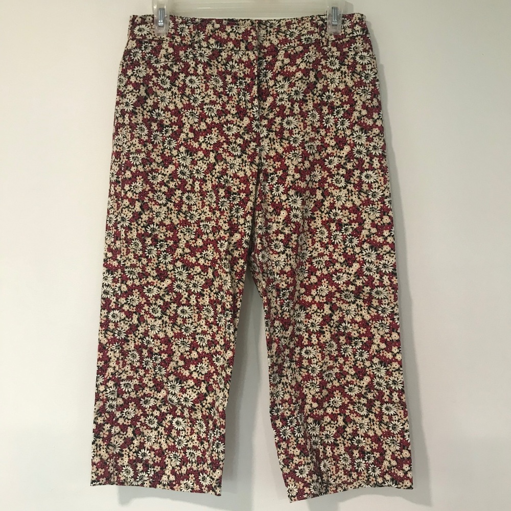 🌼5/$5!! Floral Crop Pant